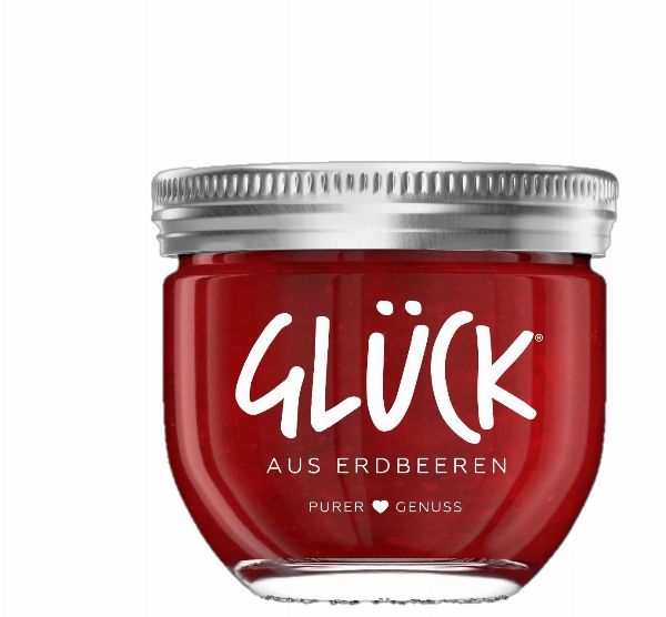 Glücksmarmelade Erdbeere  inklusive  Glückscoaching per Video  GLÜCK - Marmelade/Fruchtaufstrich
<br>Produktbeschreibung:
<br>Das Original GLÜCK Frucht von der Privatmarmeladerie Friedrich Göbber gibt es nicht nur in 8 leckeren Sorten, bieten für jeden die passende Geschmacksrichtung und sorgen so für noch mehr genussvolle Glücksmomente im Alltag. 
<br>Markendetails
<br>Was ist GLÜCK? Das ist bei der Privatmarmeladerie Friedrich Göbber eigentlich ziemlich einfach: besonders viele Früchte, eine große Portion Sorgfalt und ganz viel Liebe. Deshalb schmecken die GLÜCK Marmeladen auch wie selbstgemacht.
<br>
<br>Wir versenden unsere Pakete ausschliesslich mit der Schweizerischen Post und per PostPac Economy
<br>Montag — Freitag
<br>Die Versandkosten betragen CHF 10.00 pro Bestellung.
<br>Du zahlst nur den Versand, ( Porto + Verpackung ) das Glas Marmelade im Wert von  5 CHF  bekommst du von mir geschenkt. 
<br>Sofort nach ZAHLUNGSEINGANG bekommst Du einen Link per E-Mail mit deinem GLÜCKSCOACHING-VIDEO. Ich wünsche dir jetzt schon viel Freude damit. 