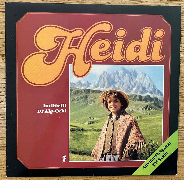 HEIDI 'Im Alp-Oehi' - original LP Legendäres Hörspiel... LP und Hüller sind im super zustand