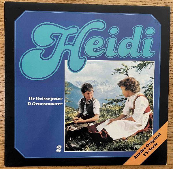 HEIDI 'Dr Geissepeter & D Groosmueter' - original LP Originale Schallplatte und Hülle sind im sehr gutem Zustand