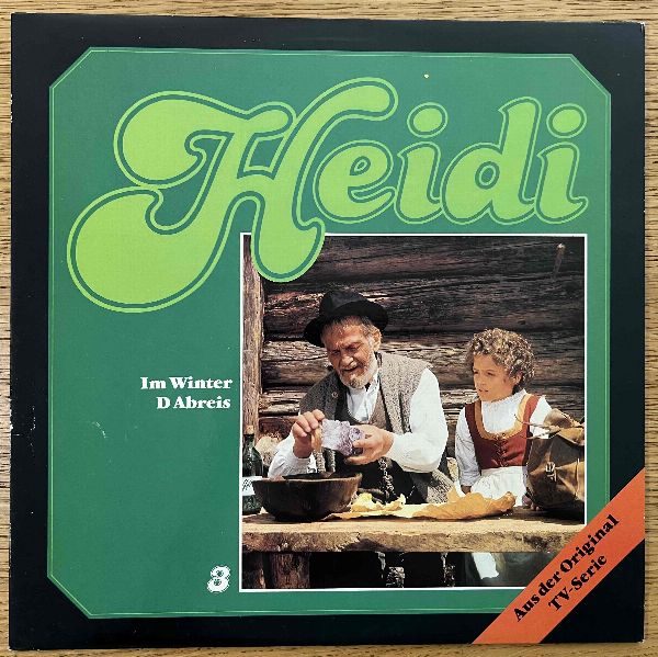 HEIDI 'Im Winter & D Abreis' Originale Schallplatte und Hülle sind im sehr gutem Zustand