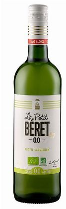 LE PETIT BERET ' 6 FL. SAUVIGNON BLANC ALKOHOLFREI - BIO ', 0.75 L.,*WINESCOUT7*, FRANKREICH-OCCITANIE Goldgelb im Glas zeigt sich der alkoholfreie Sauvignon Blanc im Glas. Frische Noten von Grapefruit, Blutorange und Zitrone im Bouquet, am Gaumen verführt die typische Sauvignon-Blanc-Aromatik, zeigt neben Leichtigkeit und Frische auch Struktur und Länge am Gaumen.
<br>
<br>Empfehlenswert als als Aperitif, zu Forellenfiltes aus dem Ofen Lachsgerichten oder Geflügel an Zitrussaucen.
<br>
<br>Dominique Laporte ist aktuell einer der besten Sommeliers in Frankreich und erklärt: 'Ebenso wie bei einem Wein ist bereits die Auswahl der richtigen Lagen ausschlaggebend für die Qualität, allerdings ist bei dem alkoholfreien Getränk eine noch frühere Ernte wichtig. Damit keine Gärung stattfinden kann, werden jegliche Prozesse steril durchgeführt.' Weiter erläutert er, dass der Traubenmost einen neunstufigen Herstellungsprozess durchläuft: 'Das Geschmacksbild eines echten Weins erhält das Getränk mittels einer Zucker- und Säureregulierung sowie des Aufbaus einer Gerbstoffstruktur.' So entsteht nicht nur ein Getränk, das eine sehr gutschmeckende alkoholfreie Weinalternative ist, man kann sogar ganze Menus mit Le Petit Béret begleiten. Für Dominique Laporte, der jede Cuvée selbst zusammengestellt hat, war das ein wichtiges Anliegen. Durch den innovativen Herstellungsprozess kann Le Petit Béret auch von Risikogruppen wie Schwangere und Alkoholikern oder auch Menschen, die sich HALAL oder vegan ernähren genossen werden.