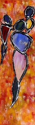 Flying Society Art can change everything. Give your heart to the flying society, and it will never be broken...<br>30 cm x 80 cm Acrylic on canvas